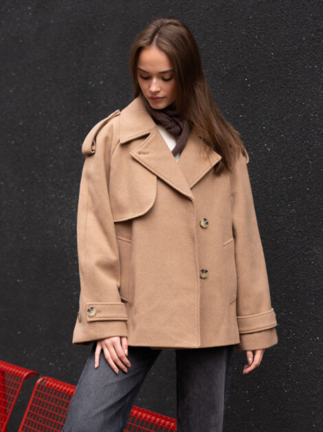 ESMUND JACKET BROWN SUGAR