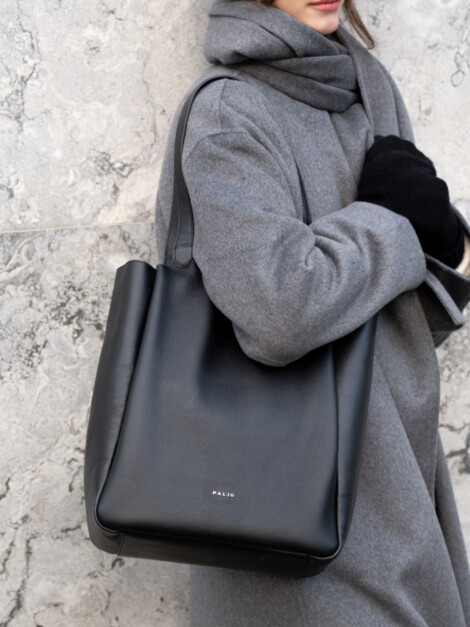 VALENTINE SHOPPER BLACK
