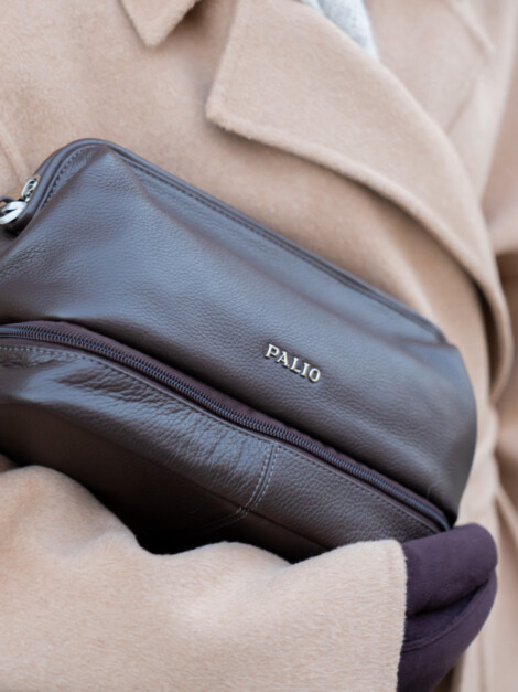JADE BEAUTYBAG DARK BROWN