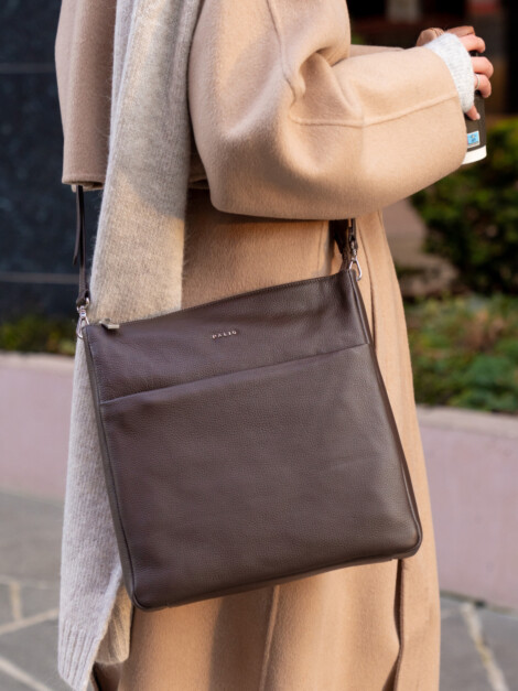 MAYA CROSSBODY DARK BROWN