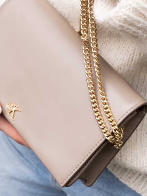 CK WALLET ON CHAIN DESERT TAUPE