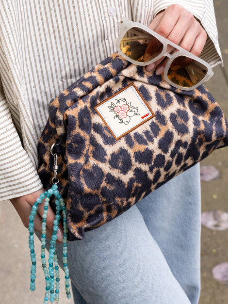 LEOLA CANVAS BONITA BAG BLACK
