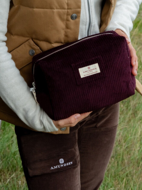 WASH BAG CORDUROY HEATHER