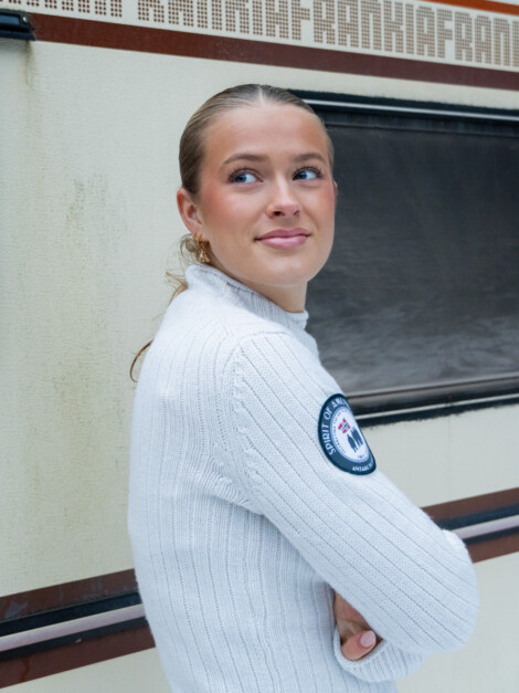 ROALDA ROLL NECK OATMEAL
