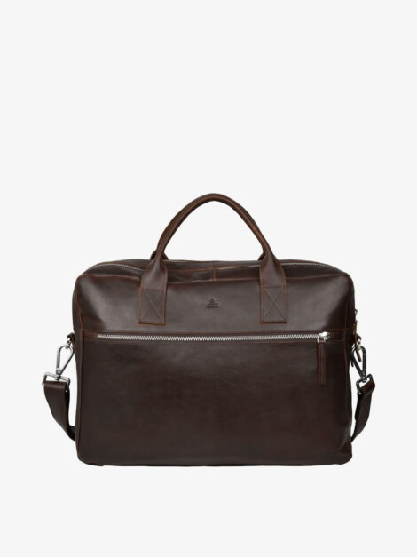 CATANIA BRIEFCASE AXEL 15'6 DARK BROWN