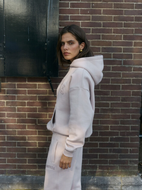 W. ALL-STAR HOODIE DUSTY PINK