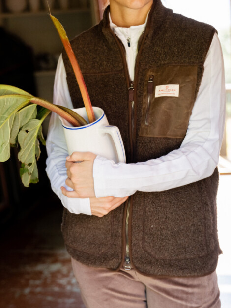 HEROES WOOL FLEECE VEST COWBOY