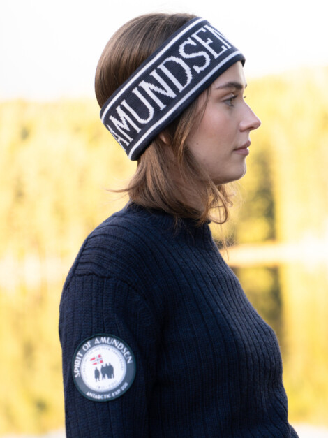 SKI HEADBAND FADED NAVY/WHITE