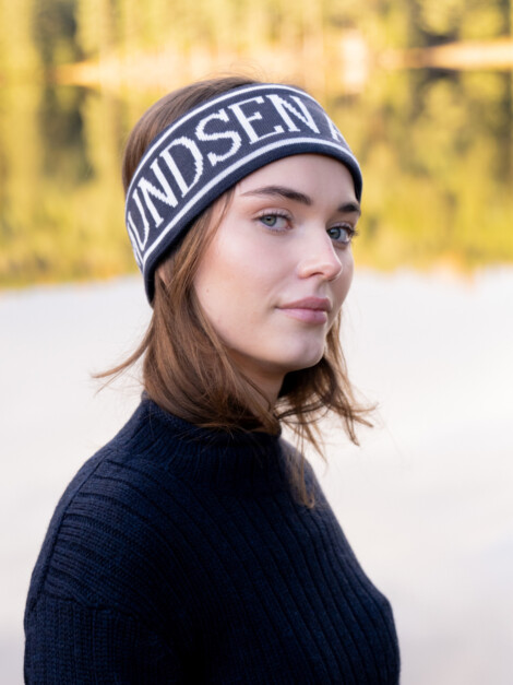 SKI HEADBAND FADED NAVY/WHITE