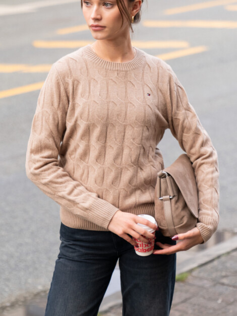 SOFT WOOL CABLE SAFARI CANVAS
