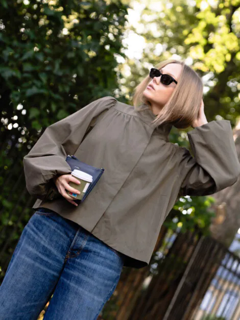 TIRSA TWILL JACKET ARMY