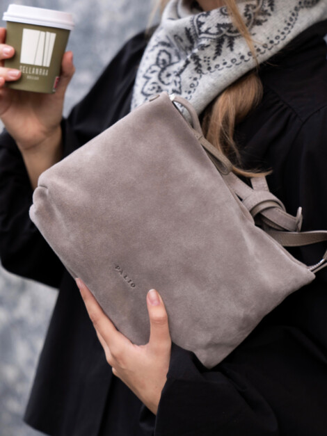 EMMA SUEDE TAUPE