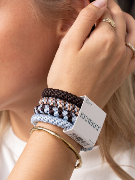 KKNEKKI 4.PK BLUE/BROWN - BUNDLE 67