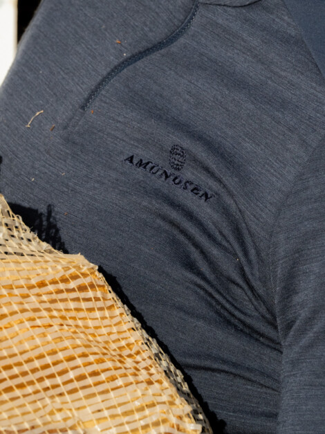 5MILA HALF ZIP FADED NAVY