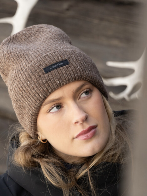 WOOL MELANGE BEANIE FALCON
