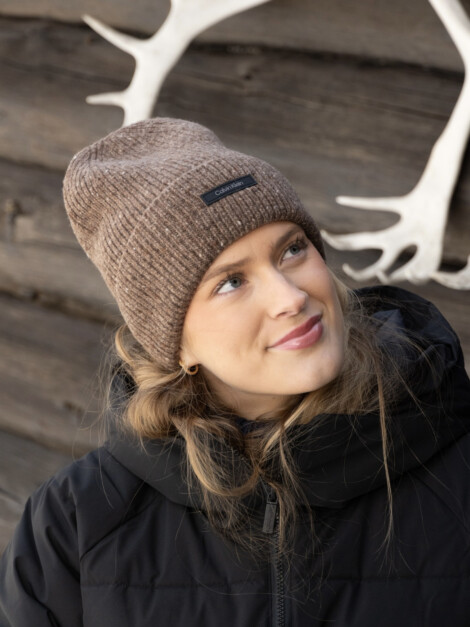 WOOL MELANGE BEANIE FALCON