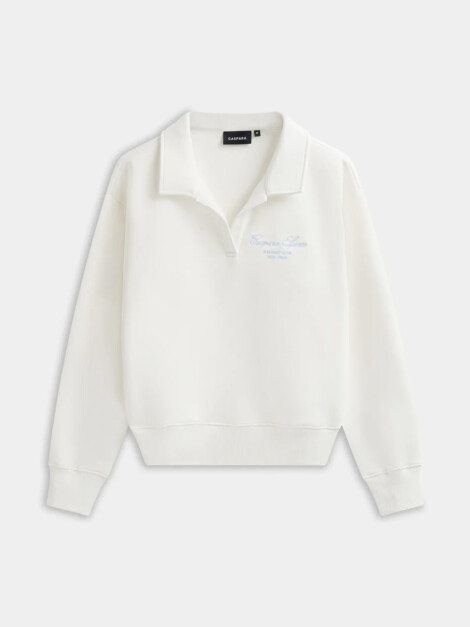 RACQUET CLUB SL RUGBY SHIRT WHITE