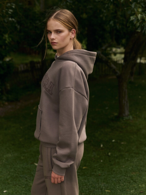 W. ALL-STAR HOODIE WALNUT