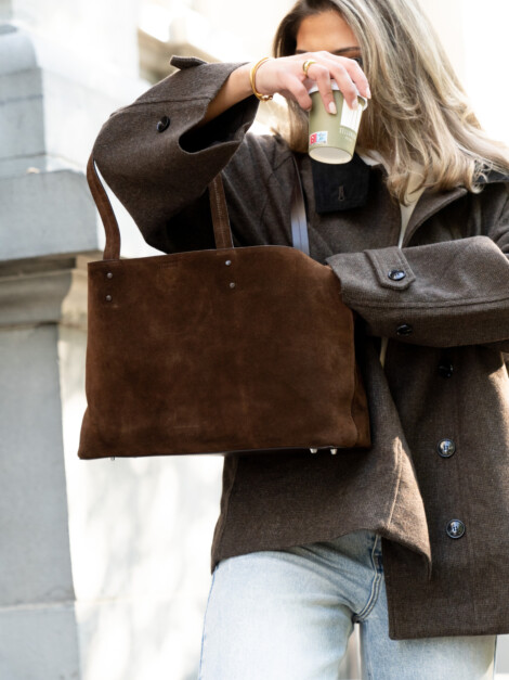 DIRI S SUEDE BROWN