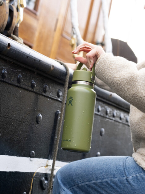 32 OZ WIDE FLEX CAP PALMER GREEN