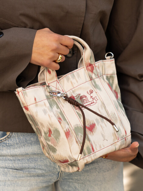 TAPELIA CANVAS GENE BAG SUMMER SAND