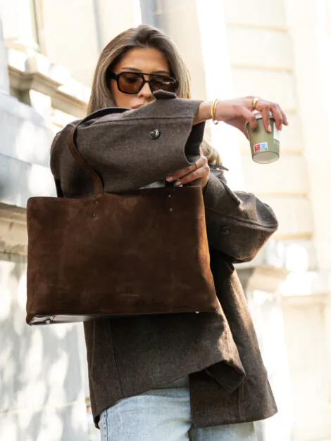 DIRI S SUEDE BROWN