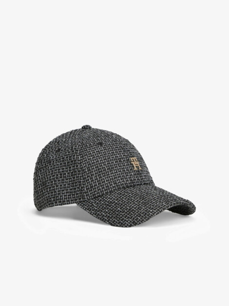 TH ELEVATED CHIC BOUCLE CAP BLACK