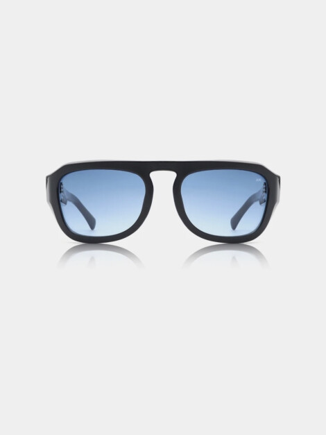 A.K MAX BLACK W/ BLUE LENSE