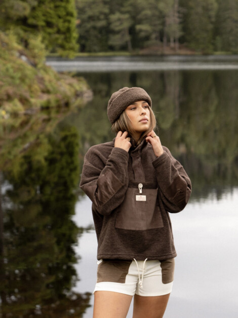 V-BOND CORD FLEECE COWBOY/BROWN