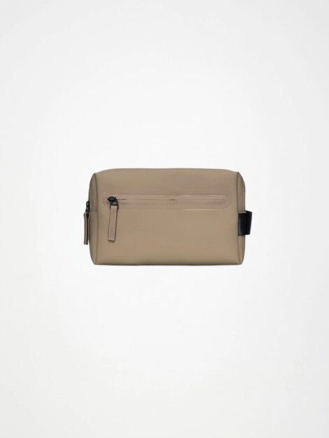 WASH BAG ZIP W3 BEIGE