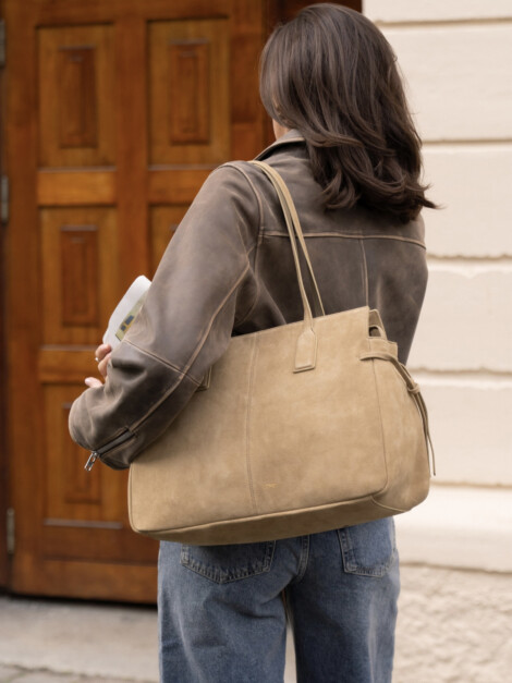 PADOVA WORK SUEDE CAMEL