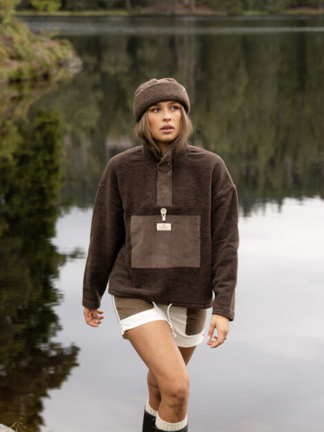 V-BOND CORD FLEECE COWBOY/BROWN