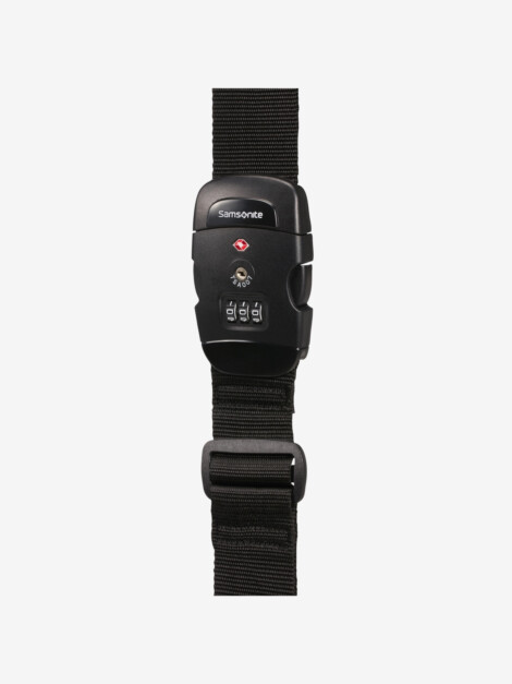 Luggage strap TSA BLACK
