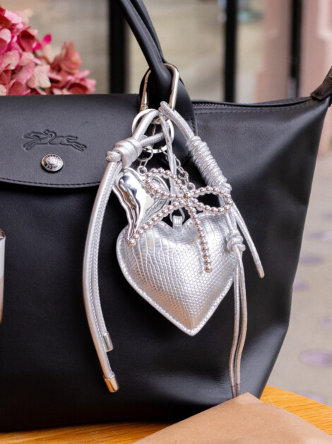 BOULE DISCO SILVER MIX LIGHTNING