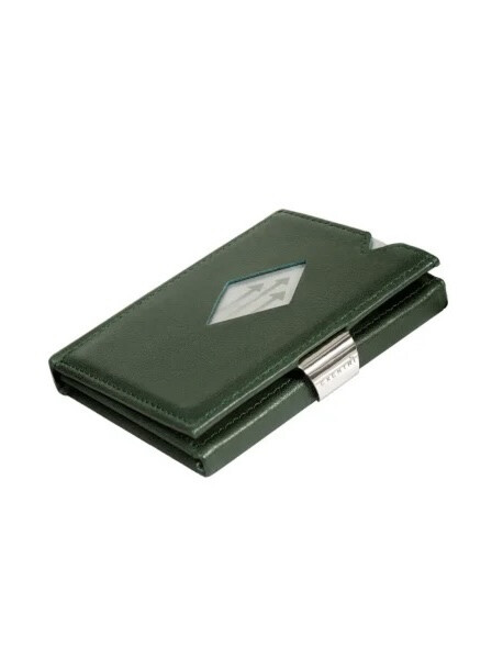 EXENTRI LEATHER WALLET GREEN