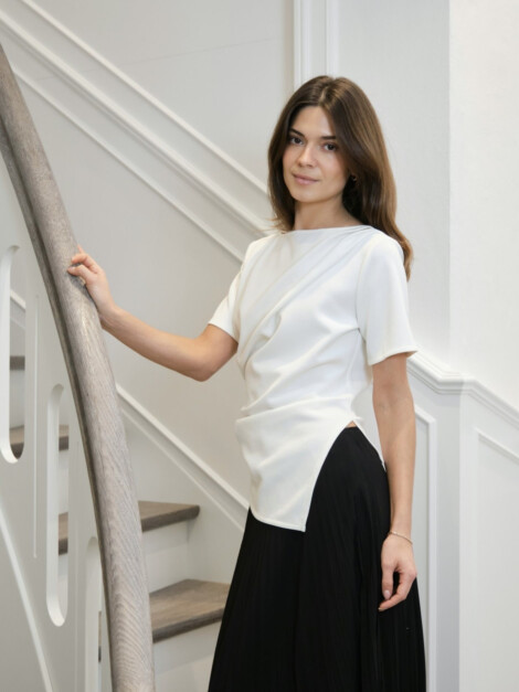 RASMINE SOFT BLOUSE OFF WHITE