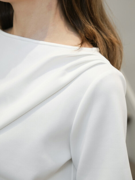 RASMINE SOFT BLOUSE OFF WHITE