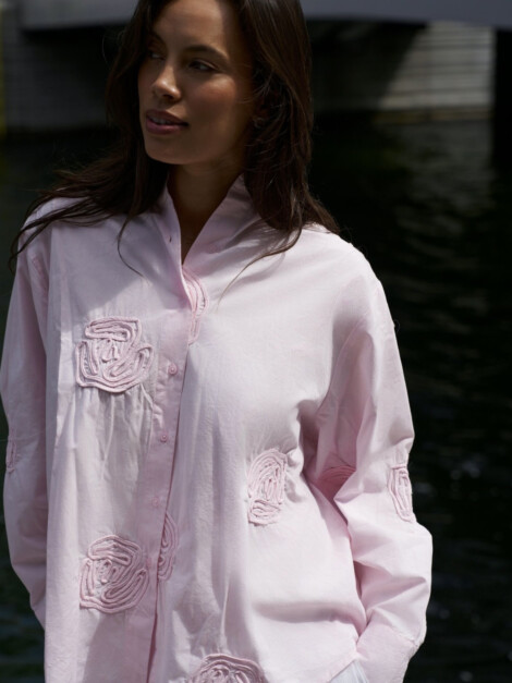 DALMA DORI EMB SHIRT LIGHT PINK