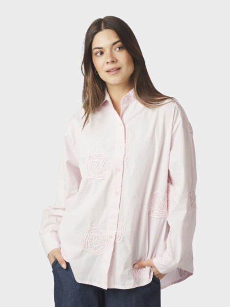 DALMA DORI EMB SHIRT LIGHT PINK