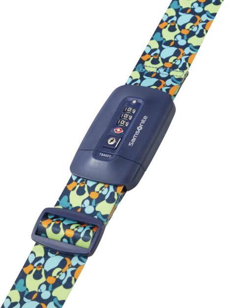 LUGGAGE STRAP TSA LOCK COLORWAVE