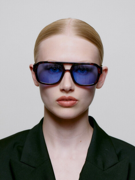 A.K KAYA DEMI T. BLUE LENSE