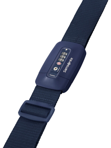 LUGGAGE STRAP TSA LOCK MIDNIGHT BLUE