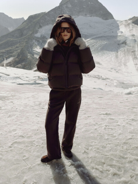W. AURORA PUFFER JACKET COCOA BEAN