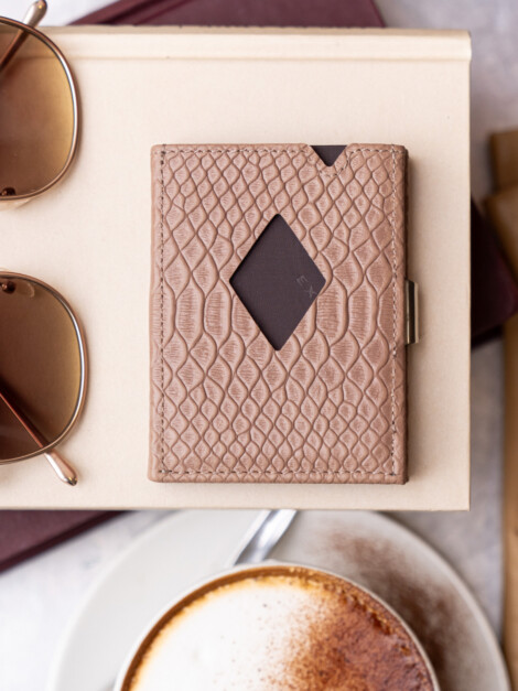 LEATHER WALLET DESERT COBRA