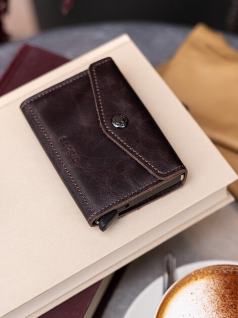 SECRID ENVELOPE VINTAGE CHOCOLATE