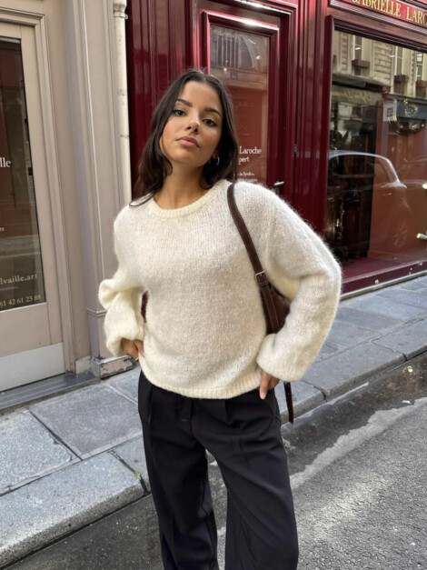 IDA PULLOVER WHITE