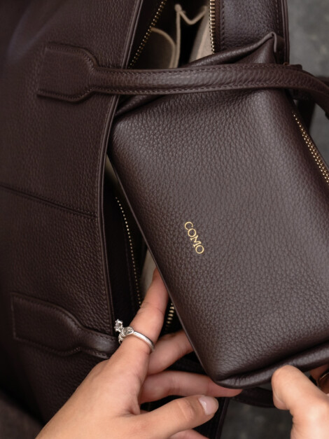 LUCCA POUCH MOCCA