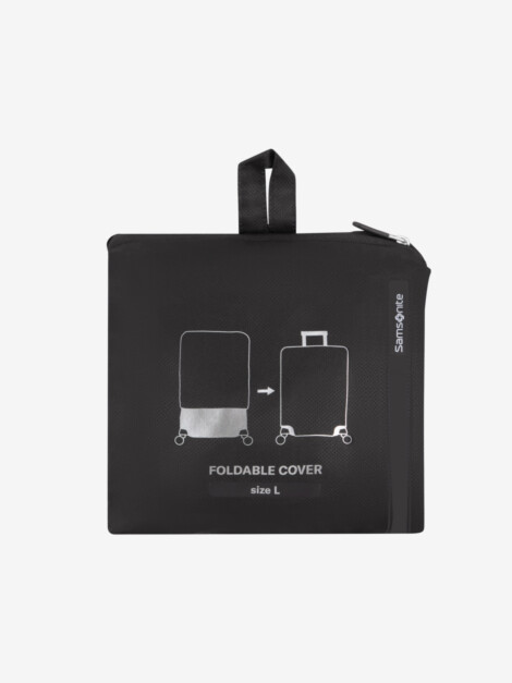 FOLDABLE LUGGAGE COVER L BLACK