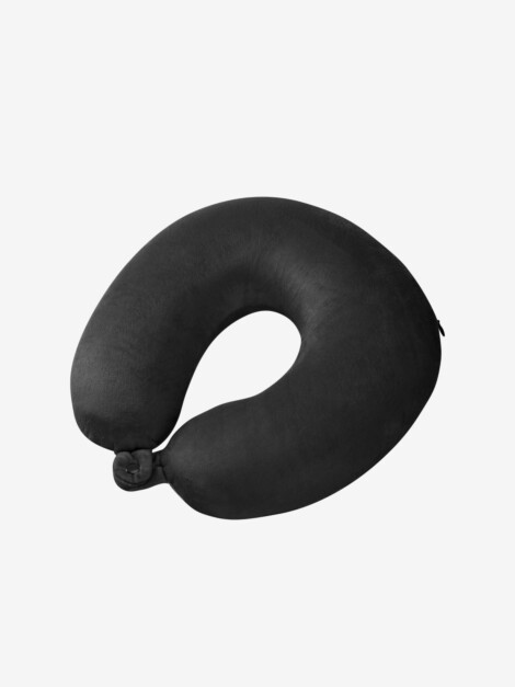 memory foam pillow black