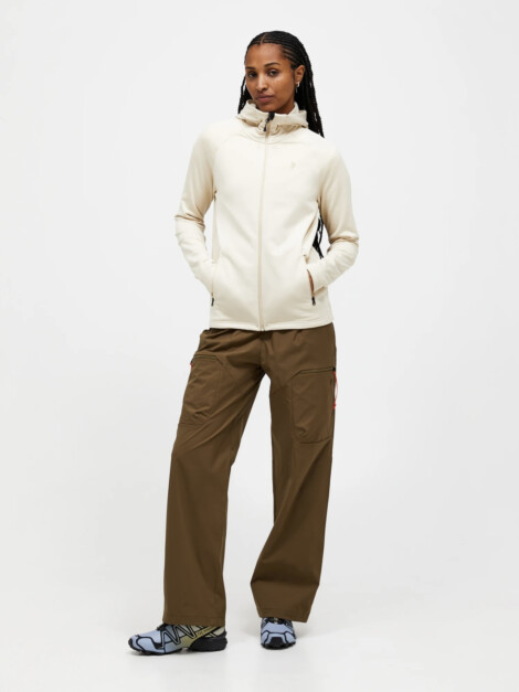 RIDER ESSENTIALS ZIP HOOD SAND FOG